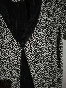 Chic Black &amp; White Dotted Top