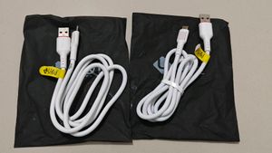 Data Cable Fast 2pcs  Micro USB V8 & Type-C