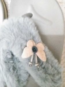 Fluffy Butterfly ⛄ Flip Flops