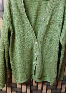 Green Knit Sweater