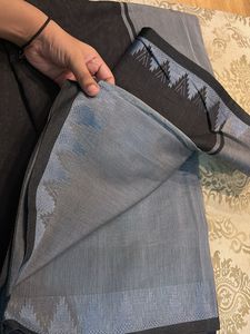 cotton dual shade saree