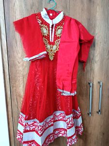 Anarkali Set For Girls Aged 6 To 8Years In Net