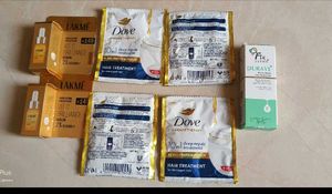lakme  serum  doge fix derma skincare  shampo
