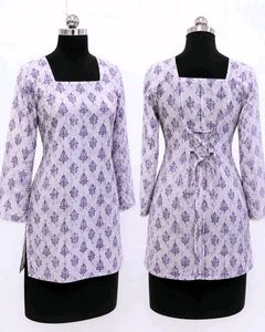 Women's back  dori Short kurti