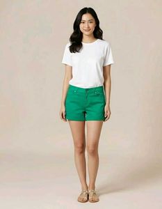 Emerald Green Shorts