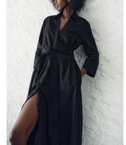 ZW Collection Poplin Shirt Dress