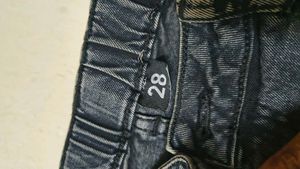 Dark Wash Cargo Jeans