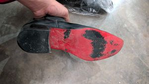 Custom Made CUBAN HEEL RED BOTTOM Chelsea Boots