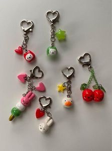Cute Kawaii Charms - Set of 6