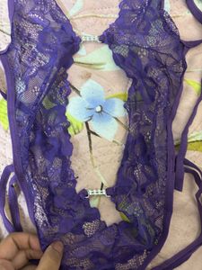 savana lingerie set w Stockings (combo)