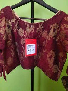 Cotton Linen  Blouse, New With Tag