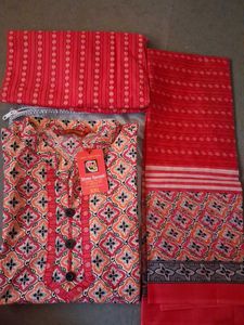 Shree Ganesh Cotton Kurta Set