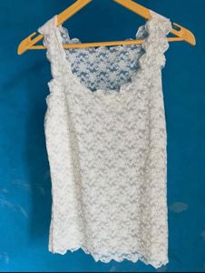 Sheer Lace Tank Top