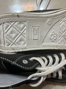 Classic Black High-Top Sneakers