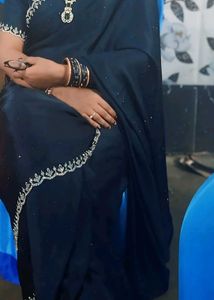 Elegant Black Saree