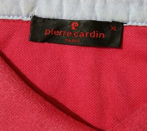 Men's Red Rugby Polo Shirt