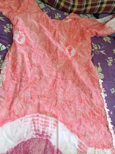 Boho Tie-Dye Kurti Tunic Top