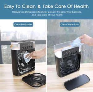 Portable Mini AirCooler With Mist Function Fan(RH)
