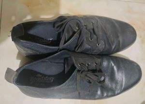 Roadster Blue Leather Casuals