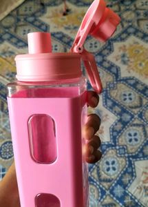 Trendy Pink Water Bottle