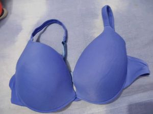 Chic Blue Push-Up Bra