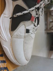Chunky White Sneakers
