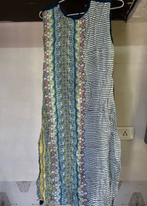 Colorful Sleeveless Dress