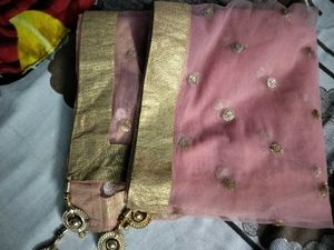 Beautiful Light Pink 🩷 Dupatta