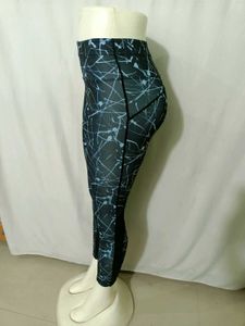 Stylish Printed Gym Leggings Free Size
