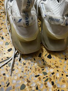 Stylish White Athletic Sneakers