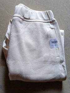 Comfortable Cream Colored Casual Pants
