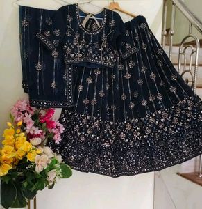 Designer Embellished Lehenga Choli Set