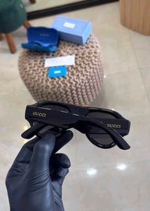 Gucci Black Aviator Sunglasses