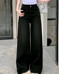 Black Extra Wide Leg Jeans