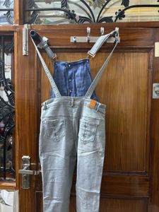 🌸Sky blue Denim Overalls