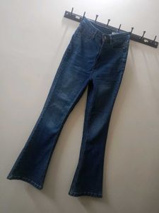 Flare Jeans - High Waisted Denim