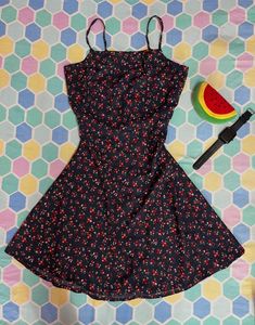Floral Print Mini Dress