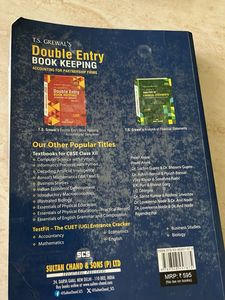 T.S. Grewal's Double Entry Book Keeping Vol 1