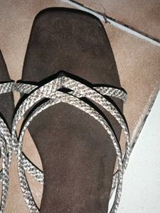 Stylish Brown Flat Sandals