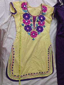 Embroidered Kurta and salwar Set