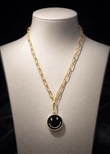 Imported Gold Chain with Smiley Pendant