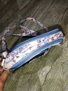 Floral Sequin Bunny Backpack