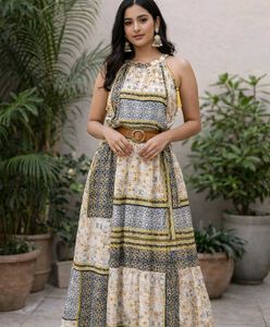 Boho Chic Sleeveless Dress