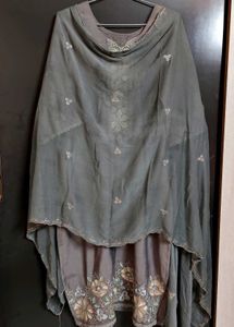 Elegant plazo suit