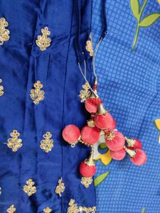 New Royal Blue Lehenga