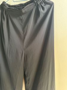 Black Wide Leg Palazzo Pant