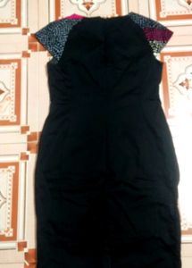 Patterned Bodycon Dress