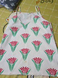 Floral Print Spaghetti Strap top