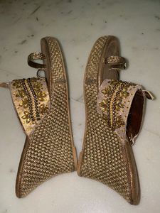 Embellished Heels Sandals