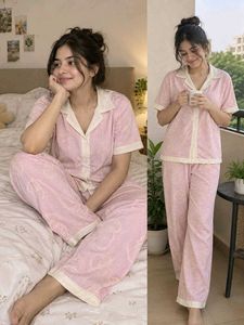Cute Pink Pajama Set